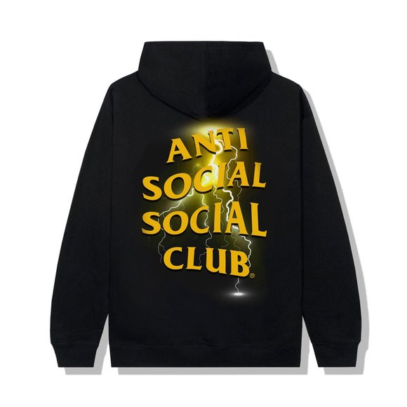 Anti Social Social Club Twista Black Hoodie ASSC DS New